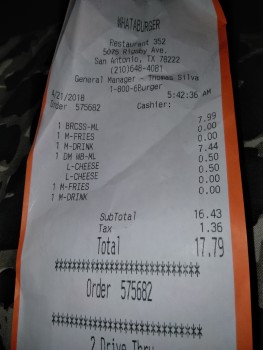 Whataburger, Rigsby Avenue, San Antonio, TX, USA 照片 #1