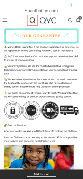 Rapport de sécurité du consommateur Plantain.com They are pretending to be QVC on facebook photo #3