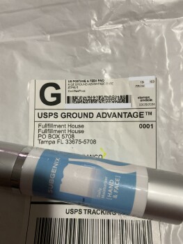 I received a package from fulfillment house in Tampa Florida photo #1