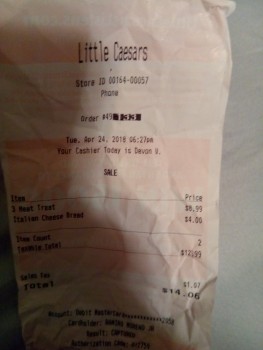 Little Caesars Pizza, Potranco Road, San Antonio, TX, USA foto #1