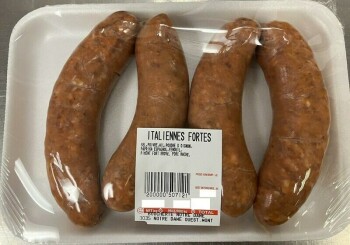 نذكر الطعام Spicy Italian Sausages recalled due to undeclare presence of gluten and milk The Quebec Ministry of... صورة فوتوغرافية #1