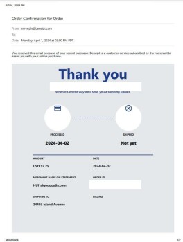 Consumer Safety Report Scam Site This site is posing as a  Lowe's "overstock" website where you purchase Lawn equipment and... photo #2