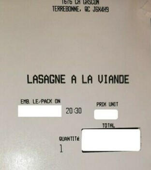 Food Recall Les Délices de I'talie recalled various dishes due to undeclared allergens The Quebec Ministry of Ag... photo #2