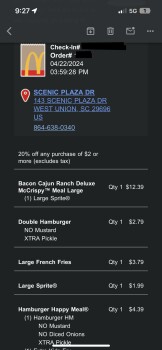 McDonald's, 143 Scenic Plaza Drive, West Union, SC, USA صورة فوتوغرافية #1