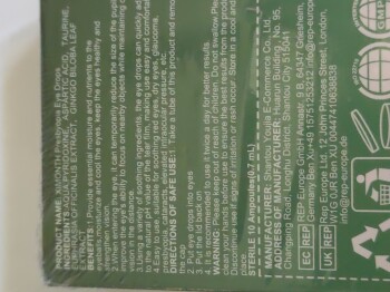 The wrong chemical formulation was sent out photo #1