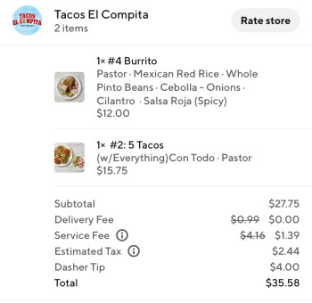 Tacos El Compita, West Charleston Boulevard, Las Vegas, NV, USA Foto #1