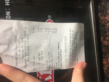 Subway Restaurants, Bastrop, Texas, USA foto #1