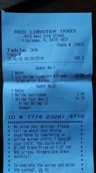 Red Lobster, 4010 West Vine Street, Kissimmee, FL, USA photo #1