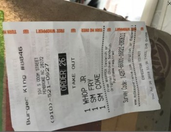 Burger King, 104 Philadelphus Rd, Pembroke, NC 28372, USA photo #1