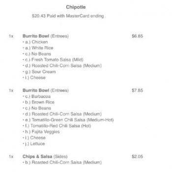 Chipotle Mexican Grill, Sawmill Parkway, Powell, OH, USA Foto #1