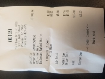 Flame Broiler, East Bell Road, Phoenix, AZ, USA photo #1