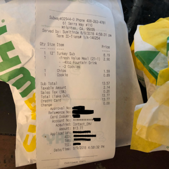 Subway Restaurants, Serra Way, Milpitas, CA, USA photo #1