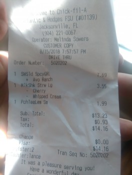 Chick-fil-A, 13375 Atlantic Blvd, Jacksonville, FL, USA Foto #1