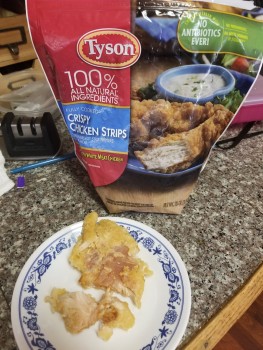 Tyson Fully Cooked Crispy Chicken Strips 照片 #1