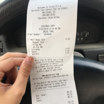 Chick-fil-A, North Eagle Road, Meridian, ID, USA photo #1 Got Food Poisoning? Report it now Chick-fil-A, North Eagle Road, Meridian, ID, USA, photo #1 Got Food Poisoning? Report it now