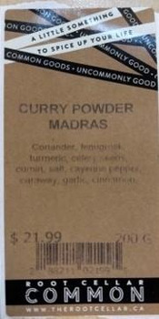 Food Recall Multiple brands of Curry Powder Madras recalled due to Undeclared Mustard Islands West Manufacturers... Foto #4