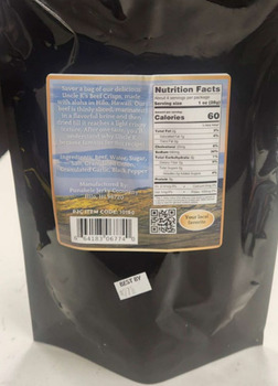 Outbreak Do Not Consume: Ready-To-Eat Beef Jerky Products due to Misbranding and Undeclared Allergen Punahele... photo #4