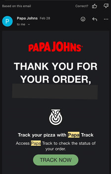 Consumer Review - Food Safety Papa Johns Pizza, South 8th Street, Council Bluffs, IA, USA Total of 8 people got sick at the same t... photo #5