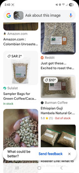 Consumer Safety Report I ordered grass seed from Facebook This is coming back as coffee seeds or Unknown ag product
I orde... photo #1