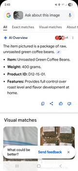 Consumer Safety Report I ordered grass seed from Facebook This is coming back as coffee seeds or Unknown ag product
I orde... photo #2