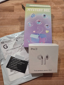 Mystery box scam photo #1
