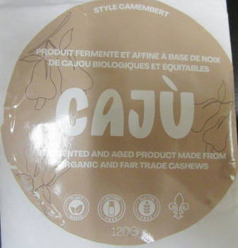 Reclame de Alimentos Cajù Camembert Style and Black Garlic Camembert Style recalled due to E. Coli Les produits Cajù inc.... foto #4