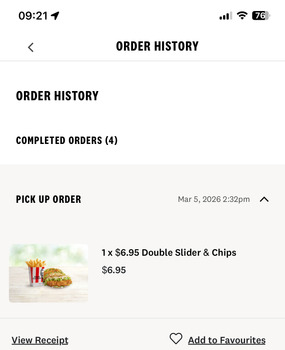 消费者评论 - 食品安全 KFC City Cross, Grenfell Street, Adelaide SA, Australia Yesterday (Thursday 6 Mar) I ordered two sli... 照片 #1