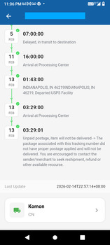 Did not receive package foto #1