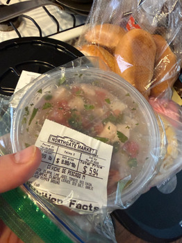 Consumer Review - Food Safety Northgate González Market, North Hacienda Boulevard, La Puente, CA, USA Purchased the ceviche (non s... photo #2