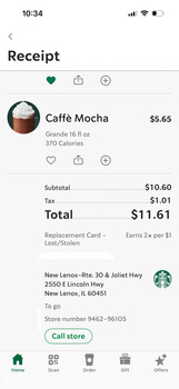 Avis du consommateur - Sécurité alimentaire Starbucks Coffee Company, East Lincoln Highway, New Lenox, IL, USA Thursday March 5 Starbucks spinac... photo #2