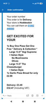 Domino's Pizza - Hoddesdon, High Street, Hoddesdon, UK foto #1