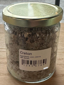 Rappel d'aliments Boucherie Comtoise Cretons and Foie Gras recalled due to Error in the Label Boucherie Comtoise has i... photo #1