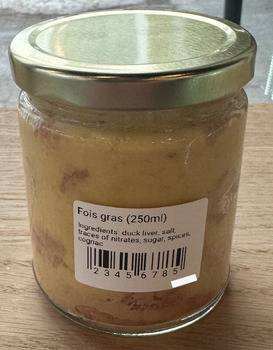 Rappel d'aliments Boucherie Comtoise Cretons and Foie Gras recalled due to Error in the Label Boucherie Comtoise has i... photo #3