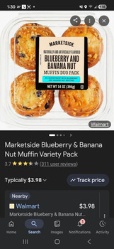 Marketside Muffin, Walmart Supercenter, Jefferson St N, Lewisburg, WV, USA Foto #1