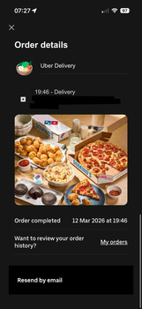 Verbraucherbewertung – Lebensmittelsicherheit Domino's Pizza, Front Street West, Toronto, ON, Canada It started at 9.30pm yesterday Suspect Domino... Foto #2