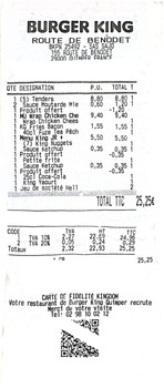 Avis du consommateur - Sécurité alimentaire Burger King, 155 Route de Bénodet, 29000 Quimper, France J’ai mangé au Burger King à Quimper Le same... photo #2