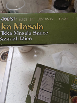 Consumer Review - Food Safety Trader Joe's, Colorado Boulevard, Eagle Rock, CA, USA My daughter ate paneer tikka masala last night... photo #1