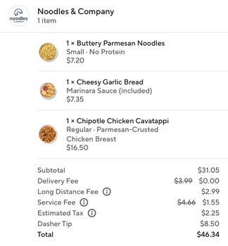 Noodles and Company, Illinois 50, Bradley, IL, USA photo #1