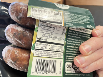 Avis du consommateur - Sécurité alimentaire Whole Foods Market, Los Gatos Boulevard, Los Gatos, CA, USA I bought Whole Foods Organic Mild Italia... photo #2