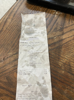 消费者评论 - 食品安全 Subway, Tweedy Boulevard, South Gate, CA, USA 3522 tweedy blvd 

My order is completely different.... 照片 #5