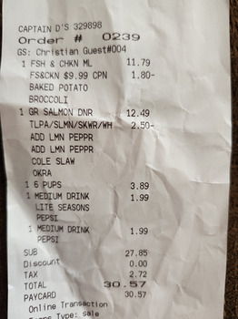 Captain D's, Decatur Pike, Athens, TN, USA photo #1