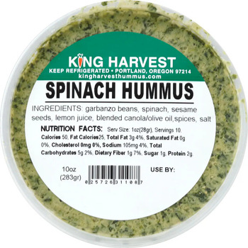 Reclame de Alimentos King Harvest Hummus Products recalled due to Foreign Matter Pacific Coast Fresh CO has initiated a v... foto #6