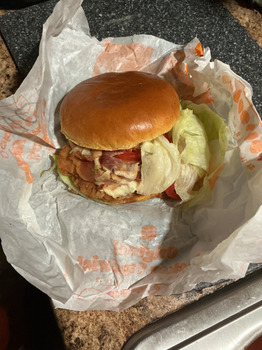 Consumer Review - Food Safety Burger King, Sussex Highway, Seaford, DE, USA Had the Royal Crispy Chicken Sandwich with bacon and c... photo #1