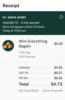 Avis du consommateur - Sécurité alimentaire Starbucks Coffee Company, 51st Street, Saskatoon, SK, Canada EDIT: It was almost certainly the cream... photo #2