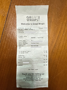 Great Wraps, Concourse A, 6000 N Terminal Pkwy, Atlanta, GA 30320, United States foto #1