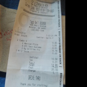 Taco Bell, Beall Ave, Wooster, Ohio, USA foto #1