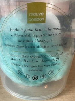 Rappel d'aliments Hidden Treasure Blue Raspberries and Dream Peach recalled due to Undeclared Allergen Mauve Bonbon In... photo #2
