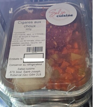 Rappel d'aliments Salsa le Marché Various Salsa Food Products recalled due to Undeclared Allergen Salsa le Marché is r... photo #12