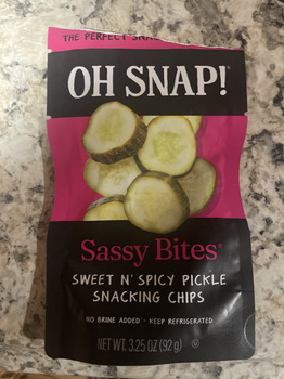 Avaliação do consumidor - Segurança alimentar Kroger, Murfreesboro Road, Franklin, TN, USA After eating a pack of sassy bites pickles after work I... foto #1