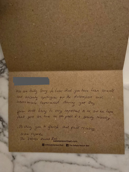 Consumer Review - Food Safety The Sakala Resort Bali, Jalan Pratama, Benoa, Badung Regency, Bali, Indonesia Food poison E Coli and... photo #8